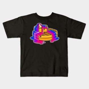 Bi Bisexual Pride Waffles LGBT Kids T-Shirt